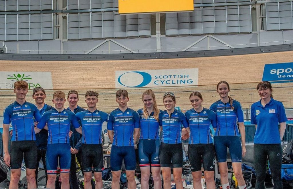 2025 Inter Regional Track Championships - North West team and support
