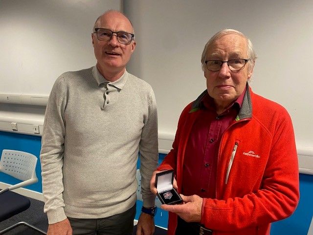 Alan Roper - Regional Badge of Honour